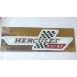 Autocolante Hercules 50 KRE Tampa Lado xadrez 4 cores par